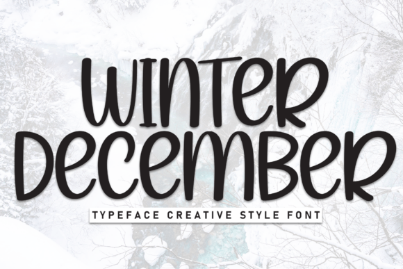 Winter December Font Font - Featured Image