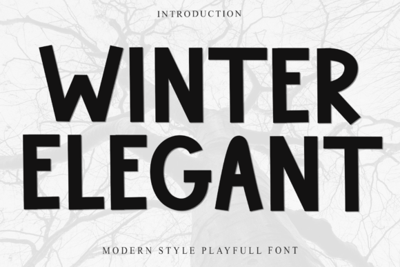 Winter Elegant Font - Featured Image