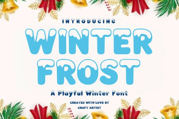 Winter Frost Font - Featured Image