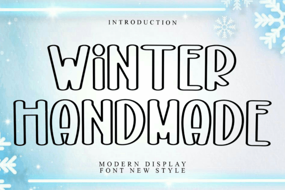 Winter Handmade Font - Featured Image