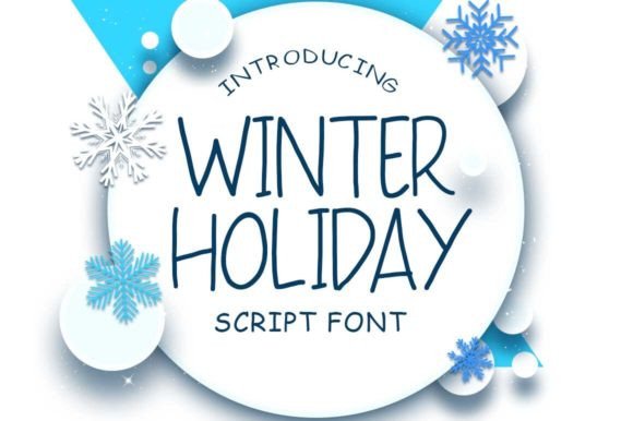 Winter Holiday Font - Featured Image