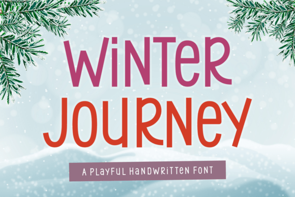 Winter Journey Font - Featured Image