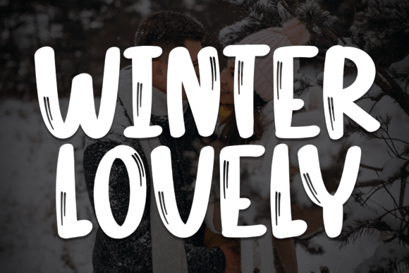 Winter Lovely Font - Featured Image
