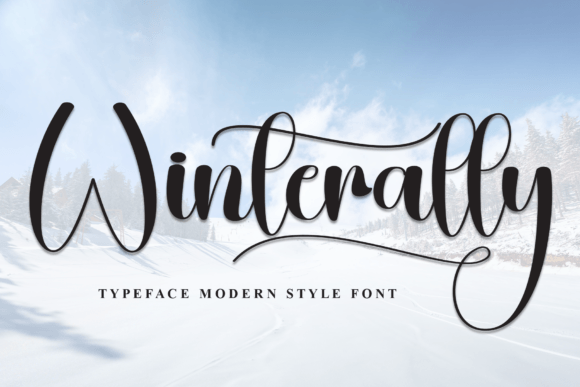 Winterally Font - Featured Image