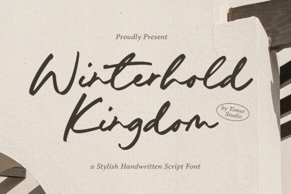 Winterhold Kingdom Font - Featured Image