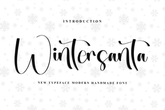 Wintersanta Font - Featured Image