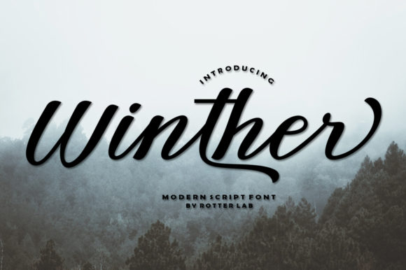 Winther Script Font - Featured Image