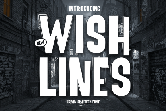 Wish Lines Font - Featured Image