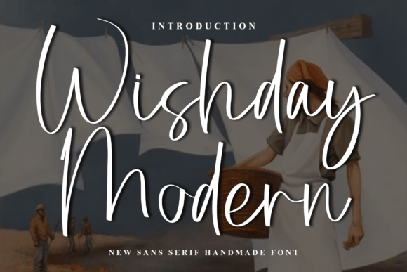 Wishday Modern Font - Featured Image