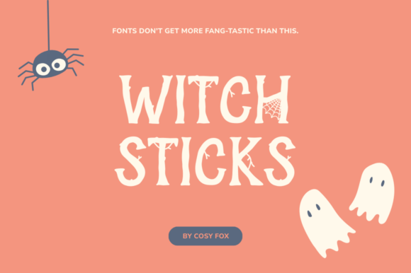 Witch Sticks Font - Featured Image