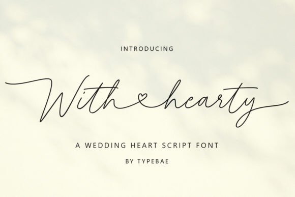 With Hearty Font - Featured Image