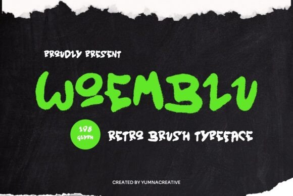 Woemblu Font - Featured Image
