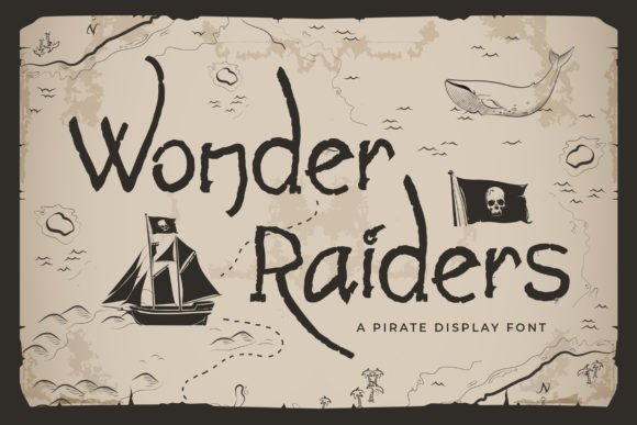 Wonder Raiders Font - Featured Image