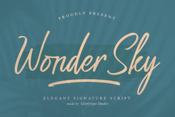 Wonder Sky Font - Featured Image