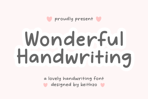 Wonderful Handwriting Font - Featured Image