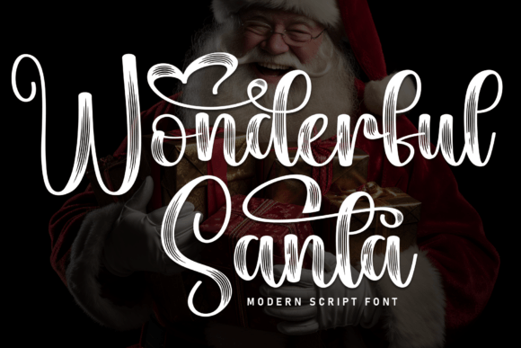 Wonderful Santa Font - Featured Image