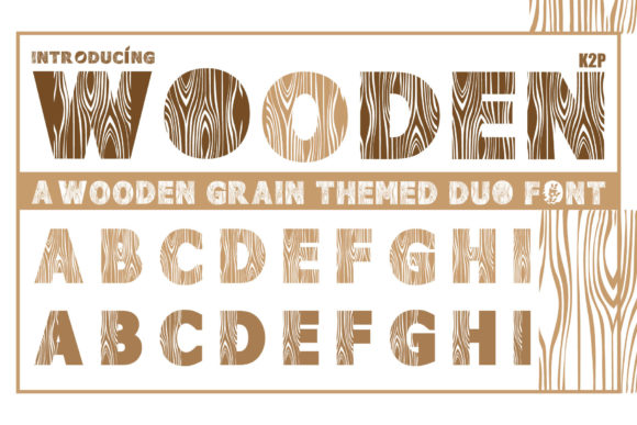 Wooden Duo Font - Featured Image