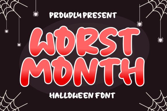 Worst Month Font - Featured Image