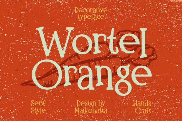 Wortel Orange Font - Featured Image