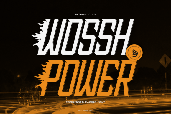 Wossh Power Font - Featured Image