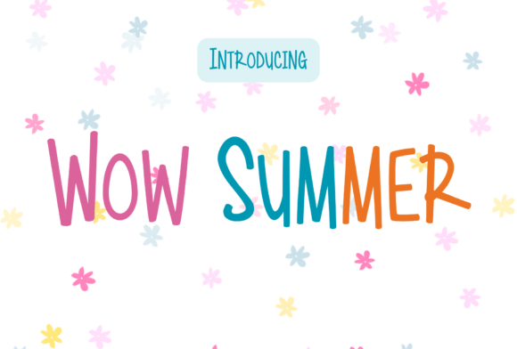 Wow Summer Font - Featured Image