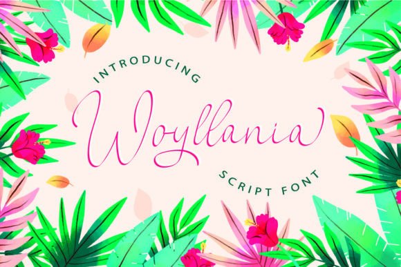 Woyllania Font - Featured Image