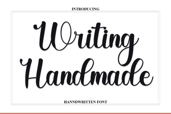 Writing Handmade Font - Featured Image