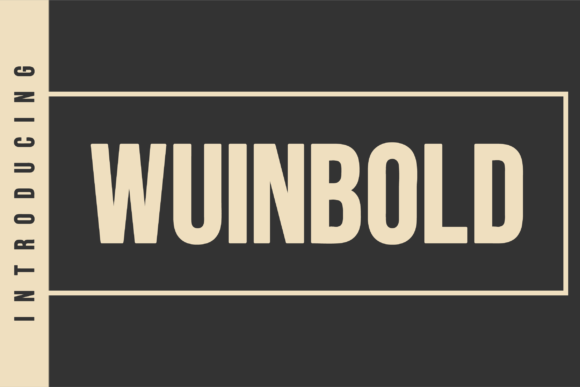 Wuinbold Font - Featured Image