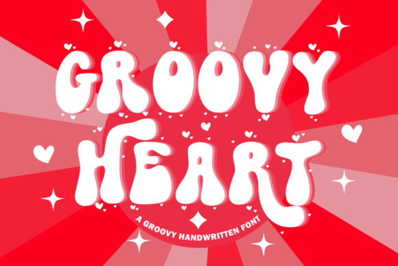 XGroovy Heart Font Font - Featured Image