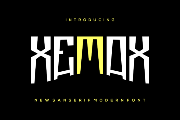 Xemox Font - Featured Image