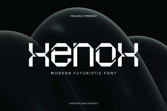 Xenox Font - Featured Image