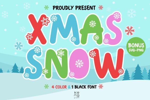 Xmas Snow Font - Featured Image
