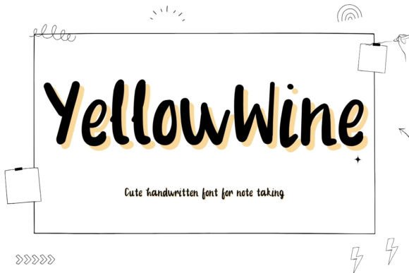 Yellowwine Font - Featured Image