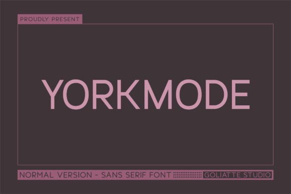 Yorkmode Font - Featured Image