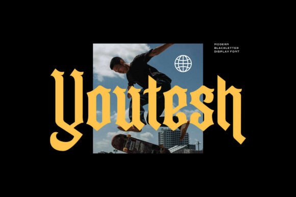 Youtesh Font - Featured Image