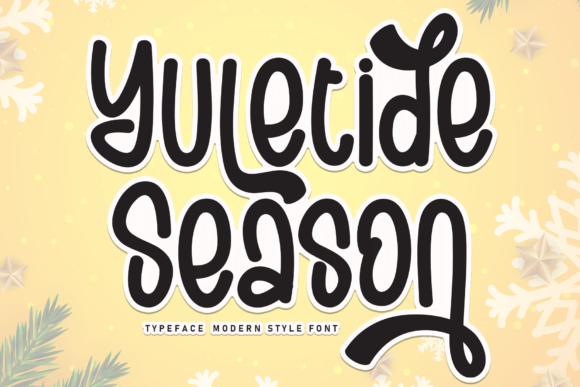 Yuletide Season Font - Featured Image