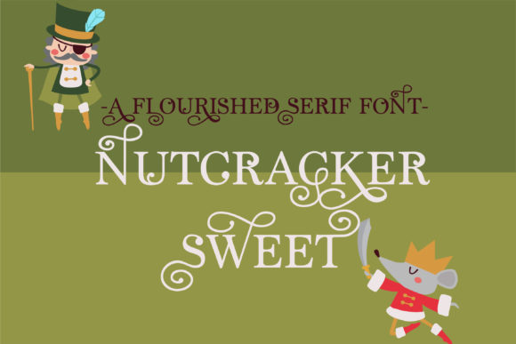 ZP Nutcracker Sweet Font - Featured Image