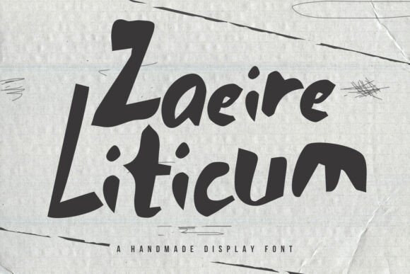 Zaeire Liticum Font - Featured Image