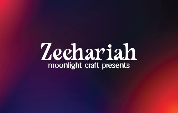 Zechariah Font - Featured Image