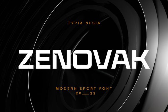Zenovak Font - Featured Image