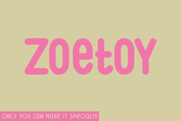 Zoetoy Font - Featured Image