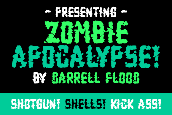 Zombie Apocalypse Font - Featured Image